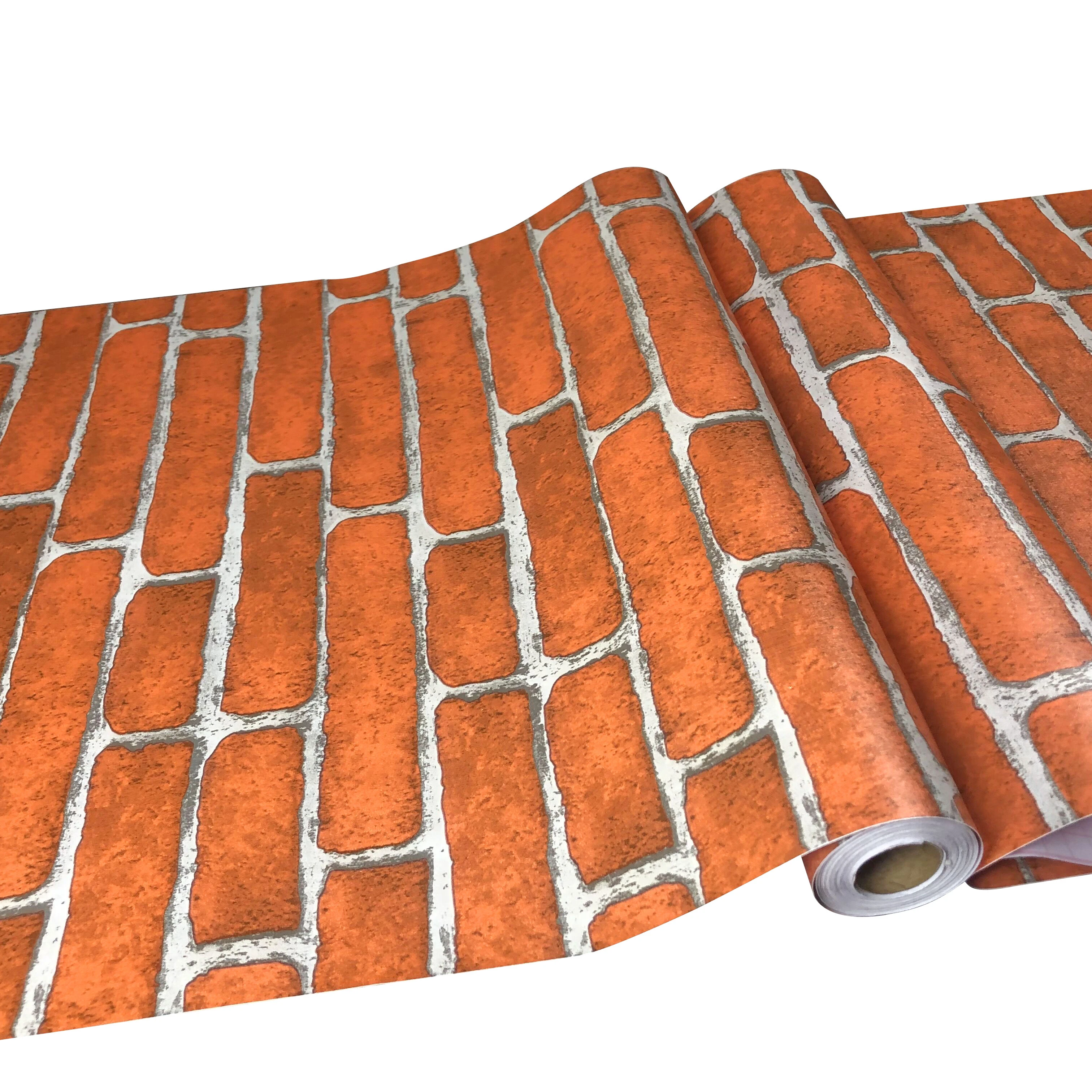 Self adhesive wallpaper 3d wall paper roll brick wallpapers wall sticker