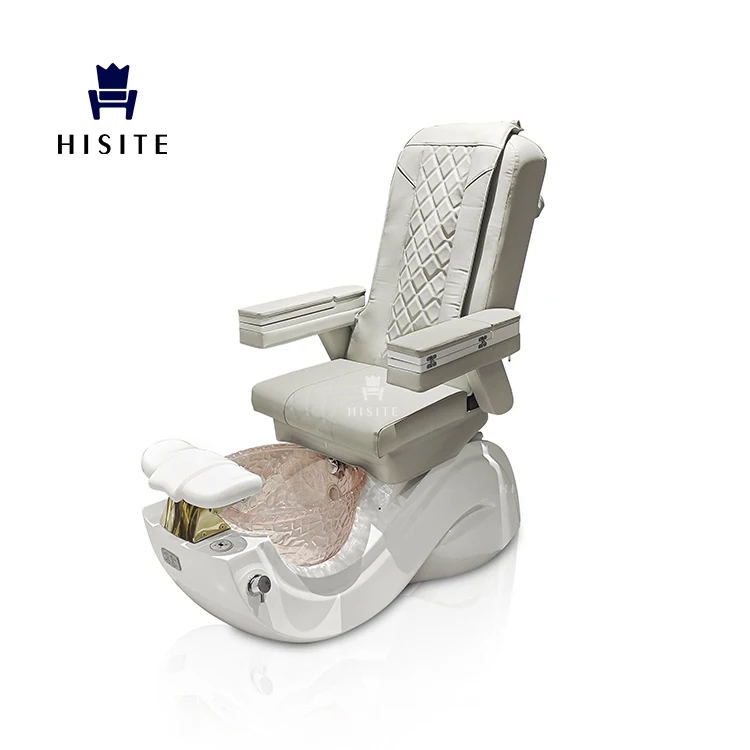 Massage Manicure Pedicure Chairs Nail Salon Furniture Equipment Rose Color Electric Reclining For Man