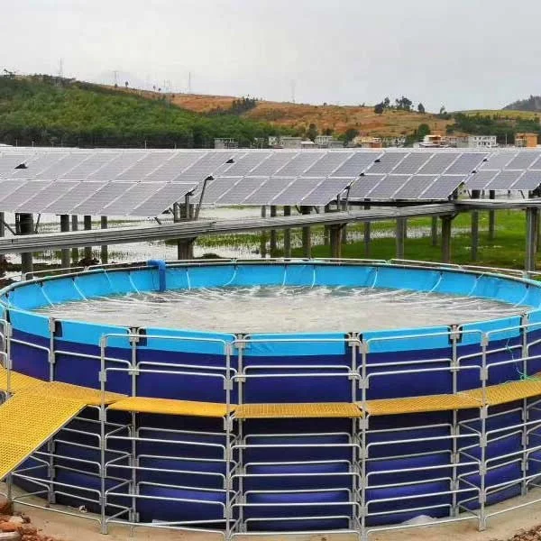 Складной воздушный насос из ПВХ ткани система фильтрации для рыбного пруда установка очистки воды предварительно сформированный пруд рыб