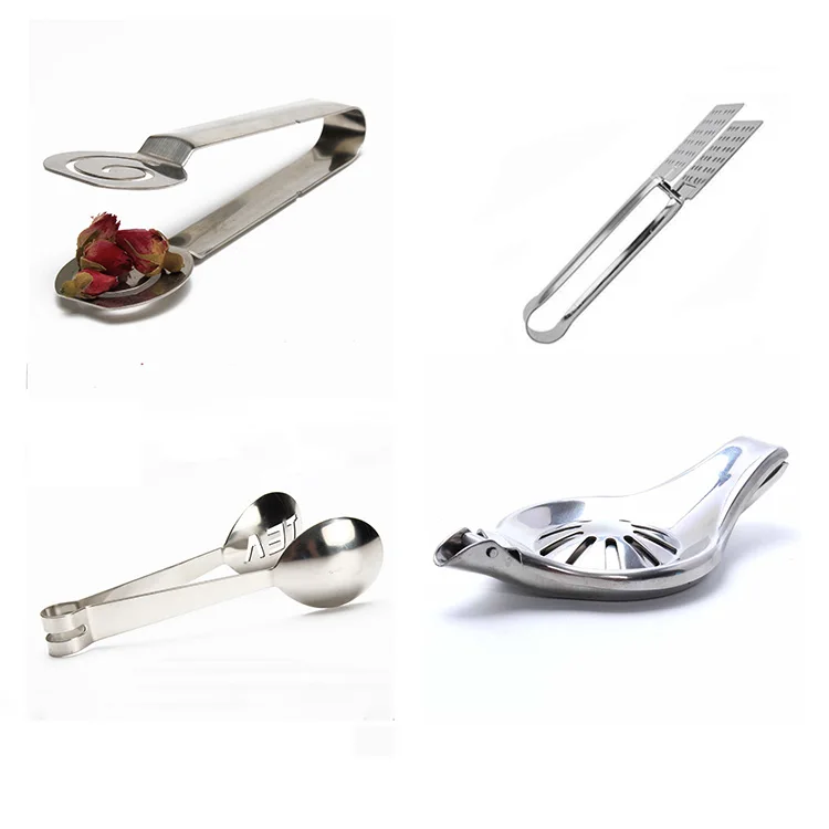 Высококачественное бытовое чайное обслуживание, щипцы из нержавеющей стали для чайных пакетиков, щипцы для любителей чая