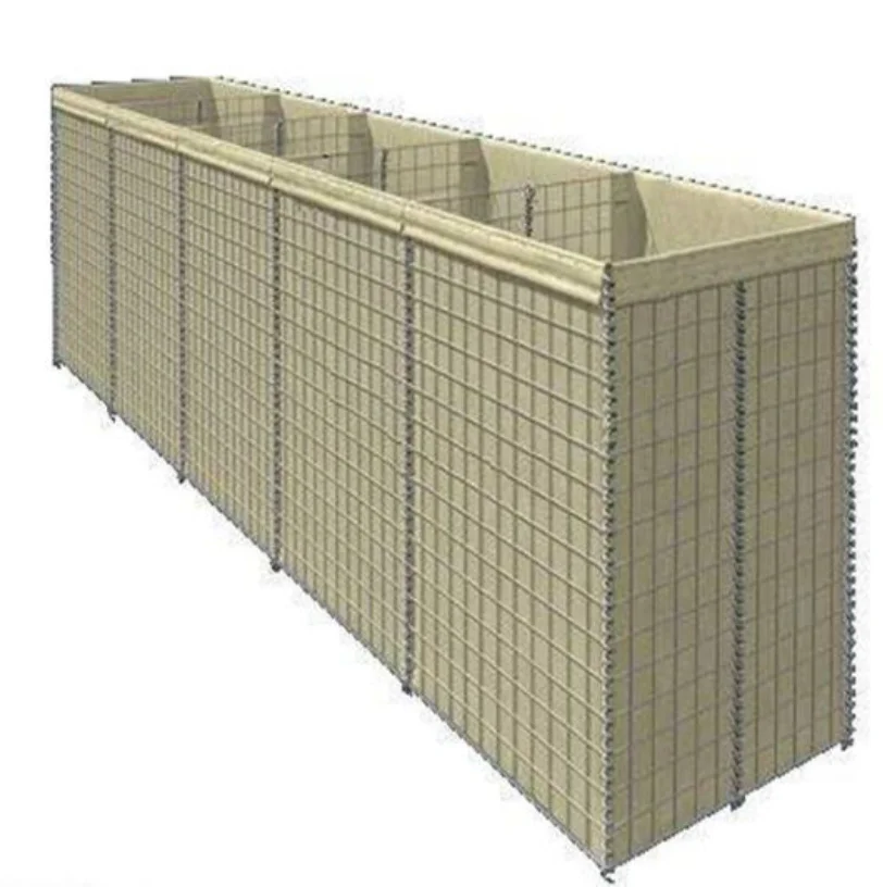 Mil 10 Military Edge Protection Wall defensive Barrier Price Galvanized Military Hesco Barriers best quantity