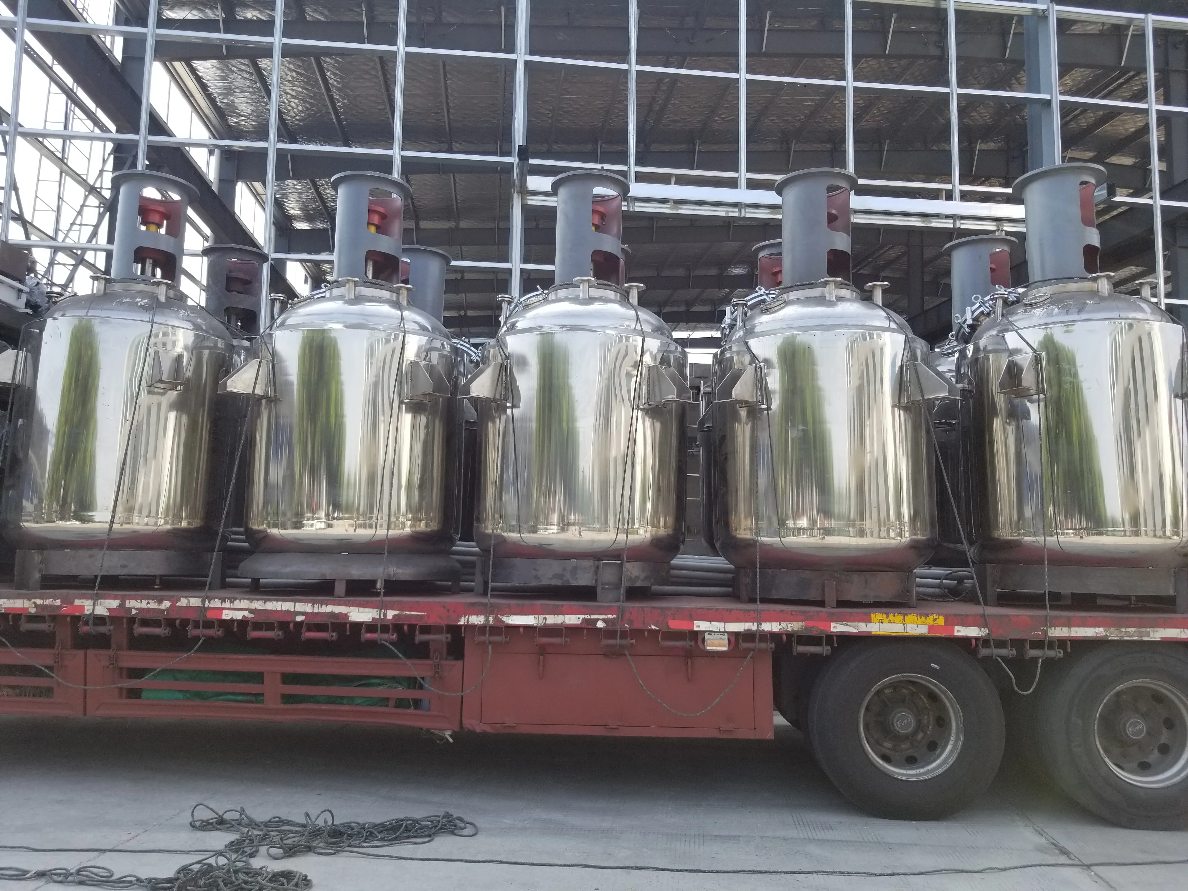 Industrial resin chemical continuous stirred tank reactor cstr