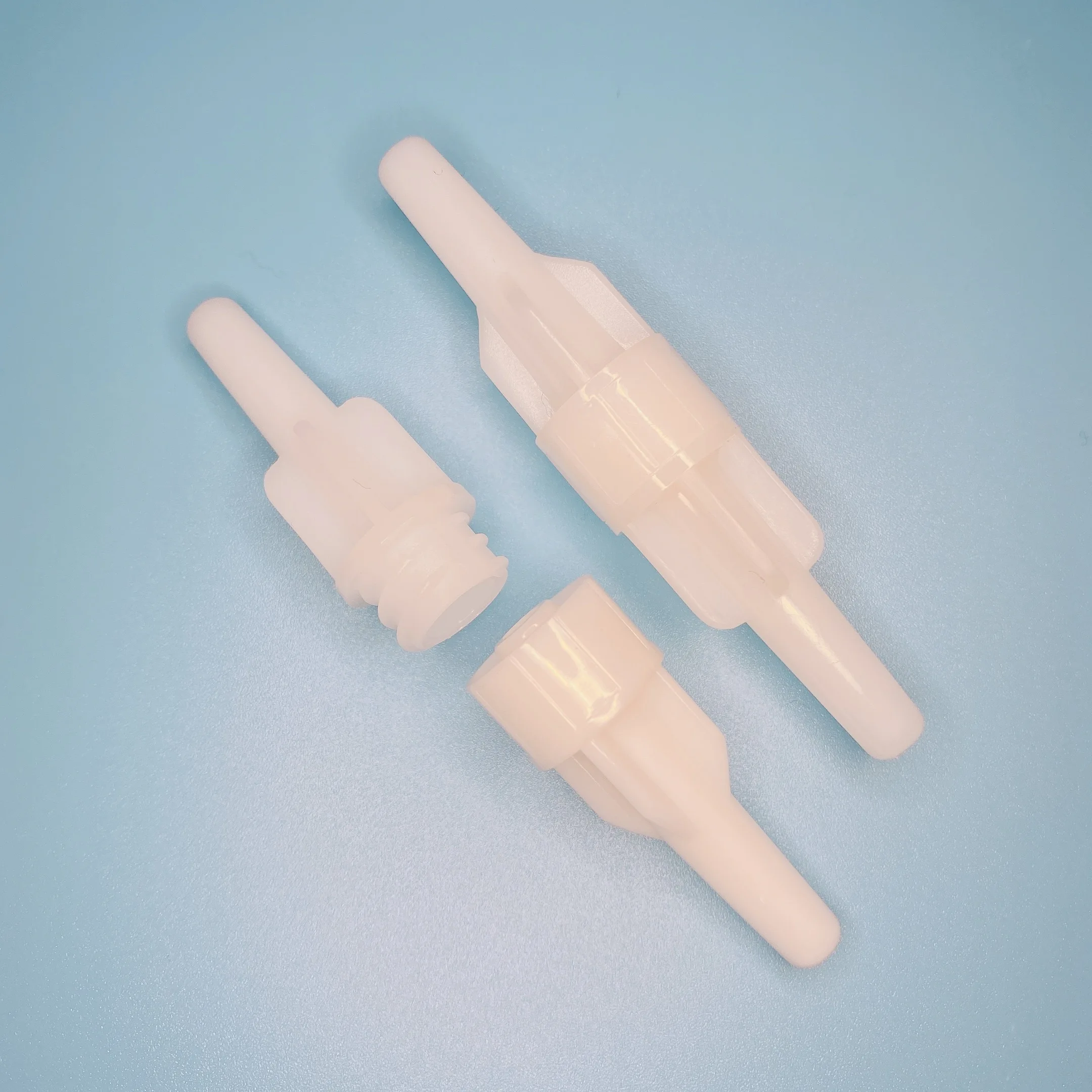 Recommend ABS Disposable Infusion Set Luer Slip Connector With Needle Two Way Slip Connector  NO.22001