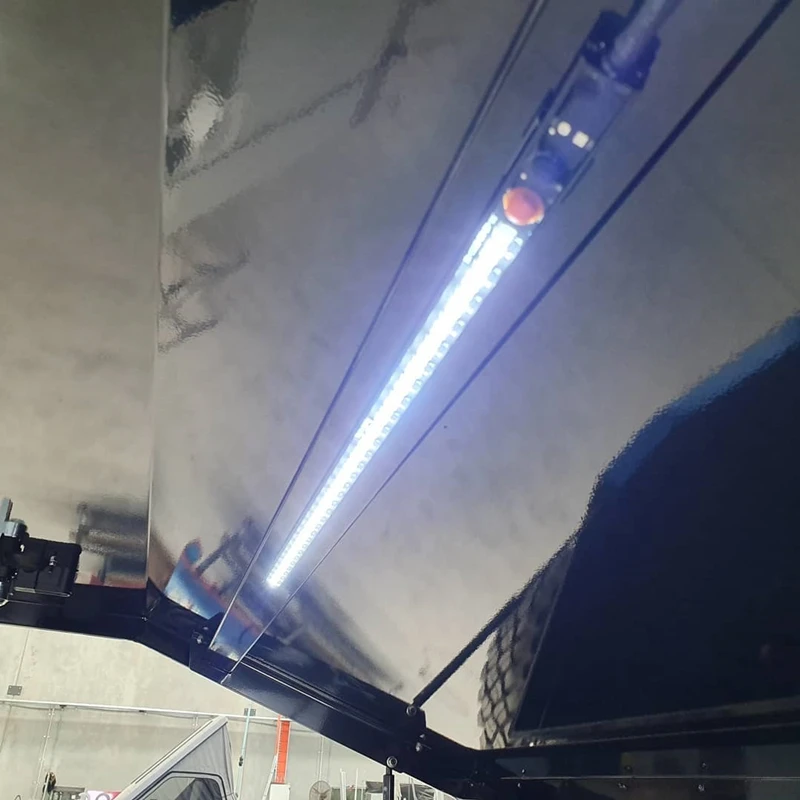 1Pcs Orange Smooth Light Magnetic Portable Camping Strip Led Light Bar