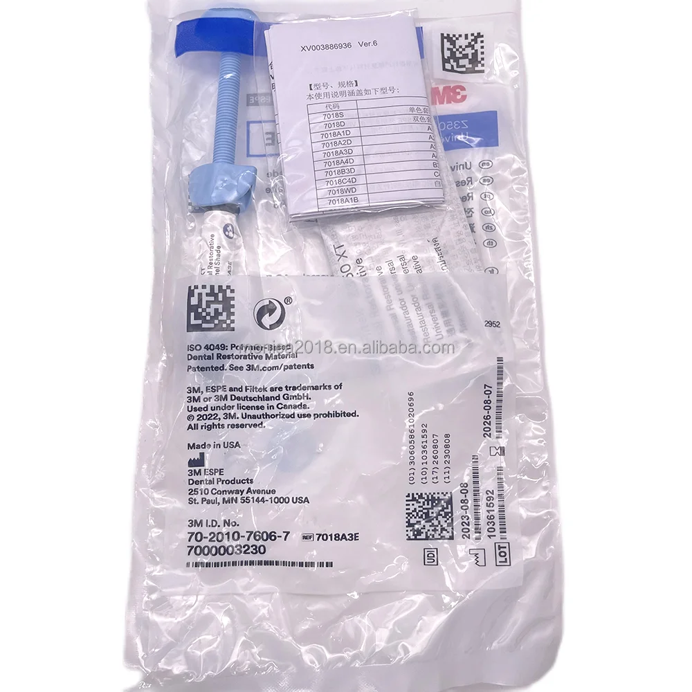 China Wholesale Dental Products Dental composite Materials universal restorative resin Dental Light cured composite resin Z350XT