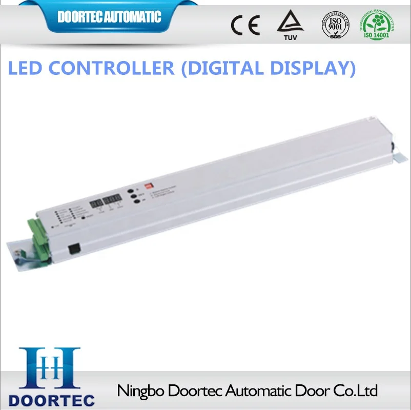 Doortec standard type automatic door glass sliding door operator with sensor 55w motor door opener system  mechanism HH130