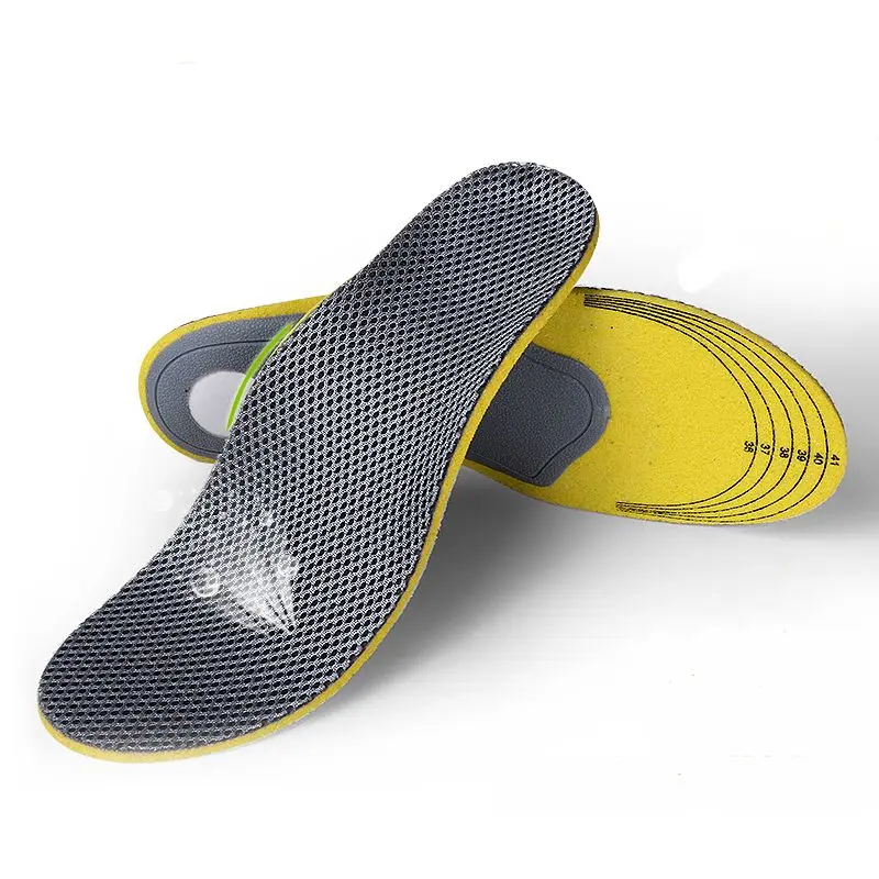 Дышащие ортопедические стельки с поддержкой свода стопы из бамбукового угля