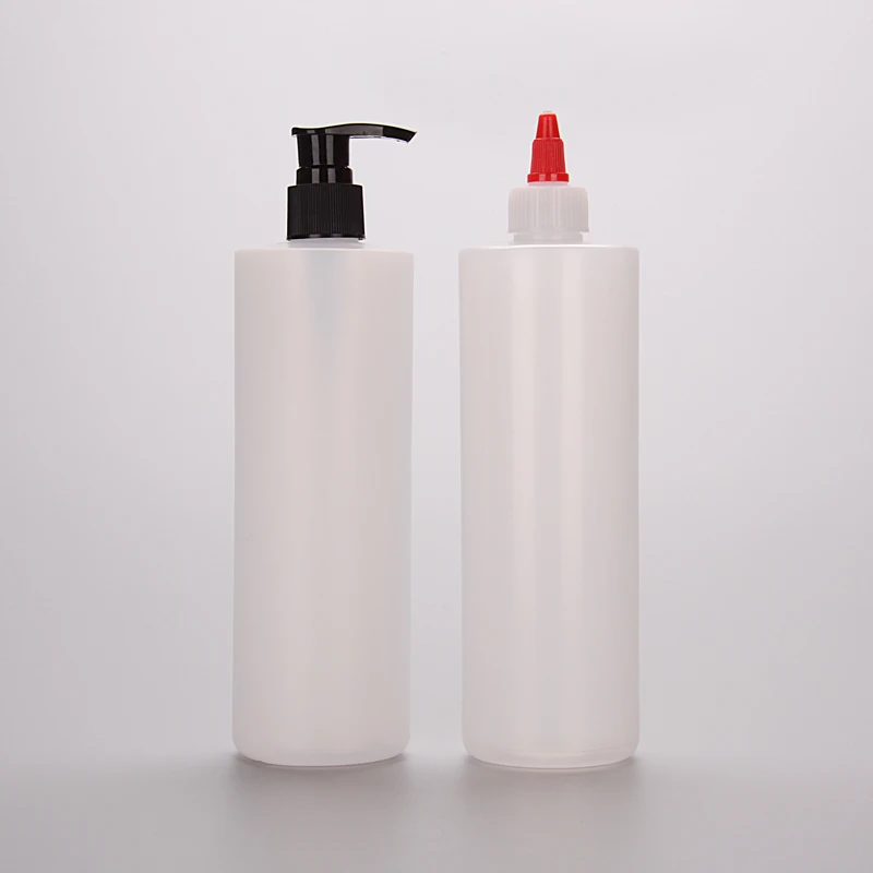 16oz 480ml HDPE Squeeze Plastic Bottle Multifunction Use