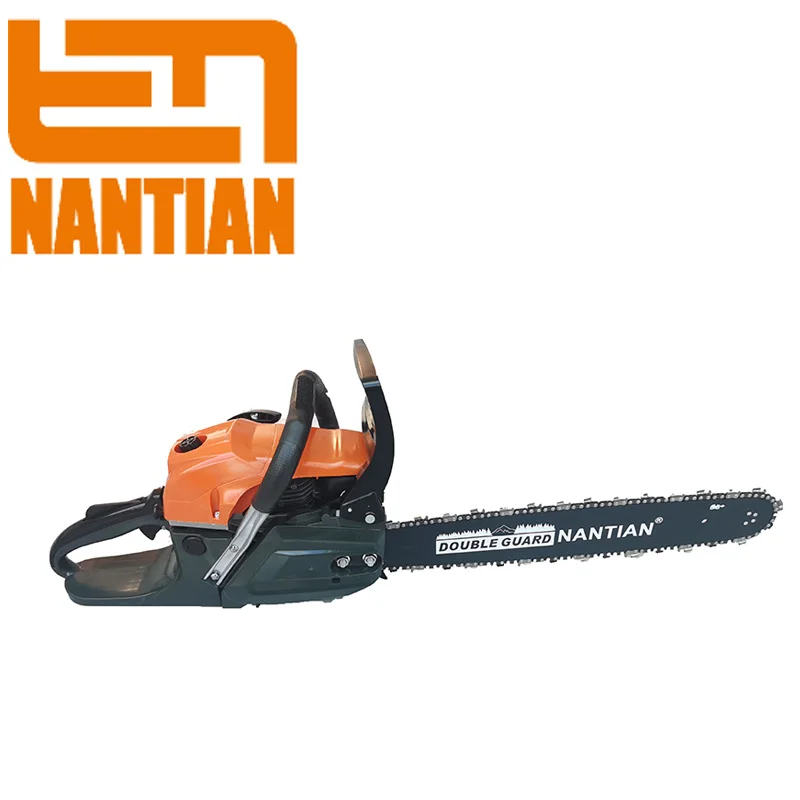 Nantian 2.3kw/6500-7000rpm with New Model 58cc Chainsaw Wood Cutting