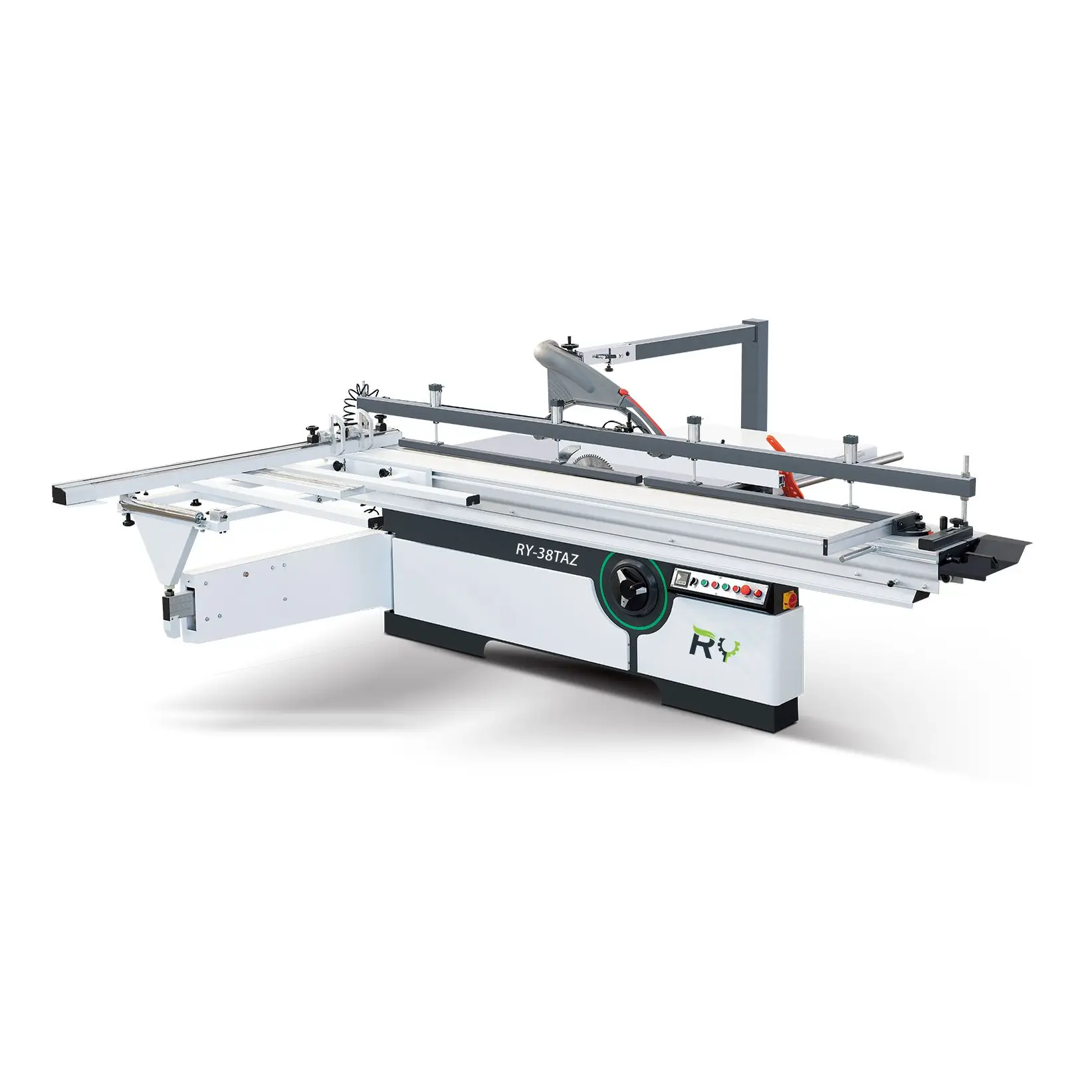 Electric Lifting PVC Plywood Wood Board Cutting Sliding Table Panel Saw Machine For Panel Furniture Making