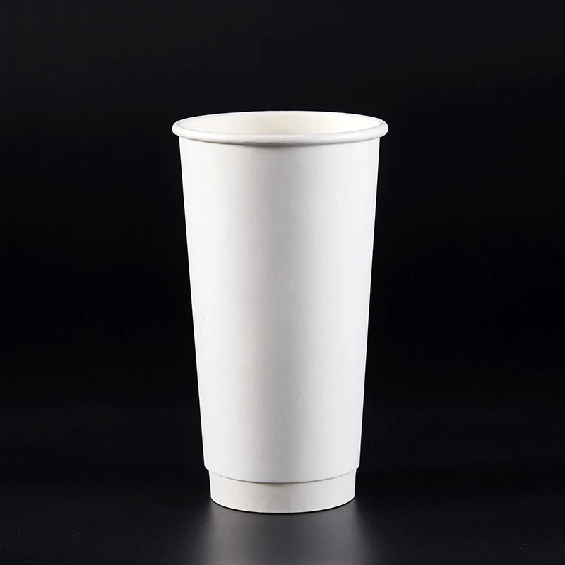 10oz/340ml white paper coffee cups custom logo