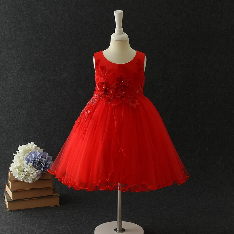 Good quality children clothing girl dresses  princess dress designs party dresses for 3 year old girl