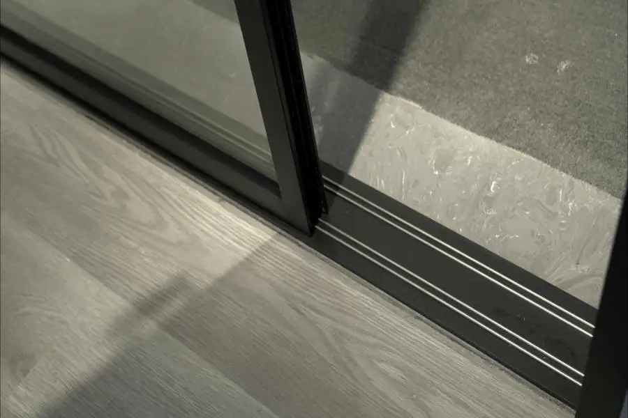 New Design Break Aluminium Profiles pocket External Glass Slide Large Sliding Patio Doors