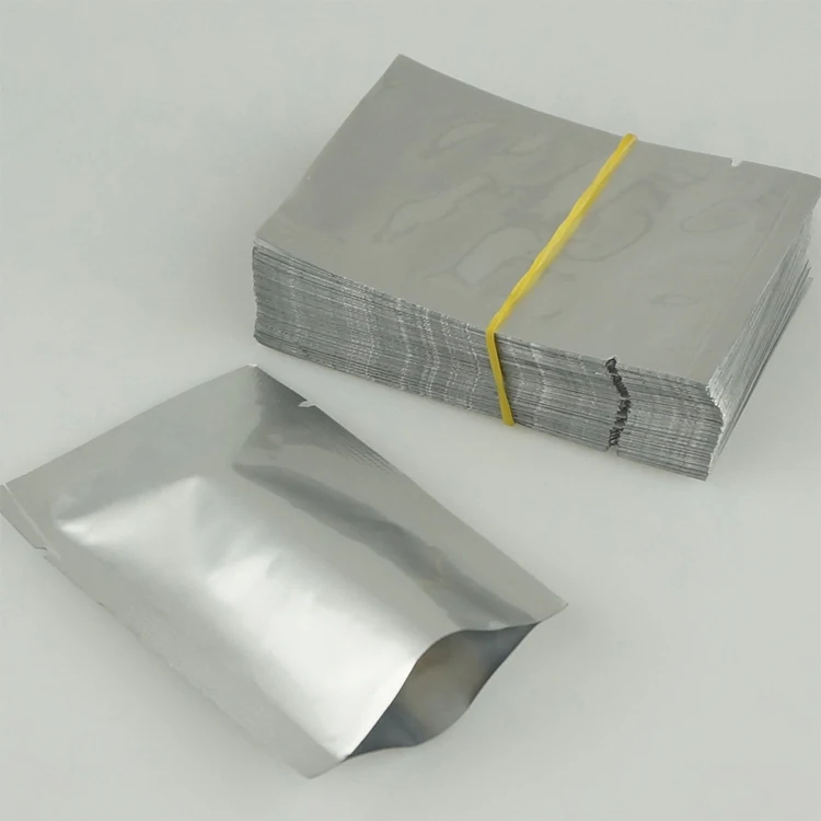 PET/AL/PE Anti static aluminum foil bag for vacuum pump packing without print