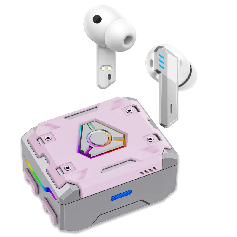 Clear Call Anc Enc Hybrid 6 Mics With Wireless Charging True Hifi Sound Bt5.4 Long Battery Life Tws Gaming Earbuds