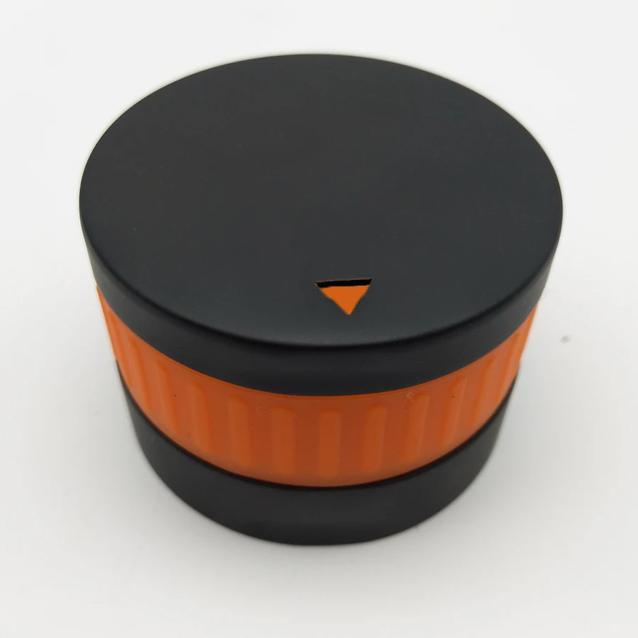 High End black color zinc alloy die-cast gas oven knobs