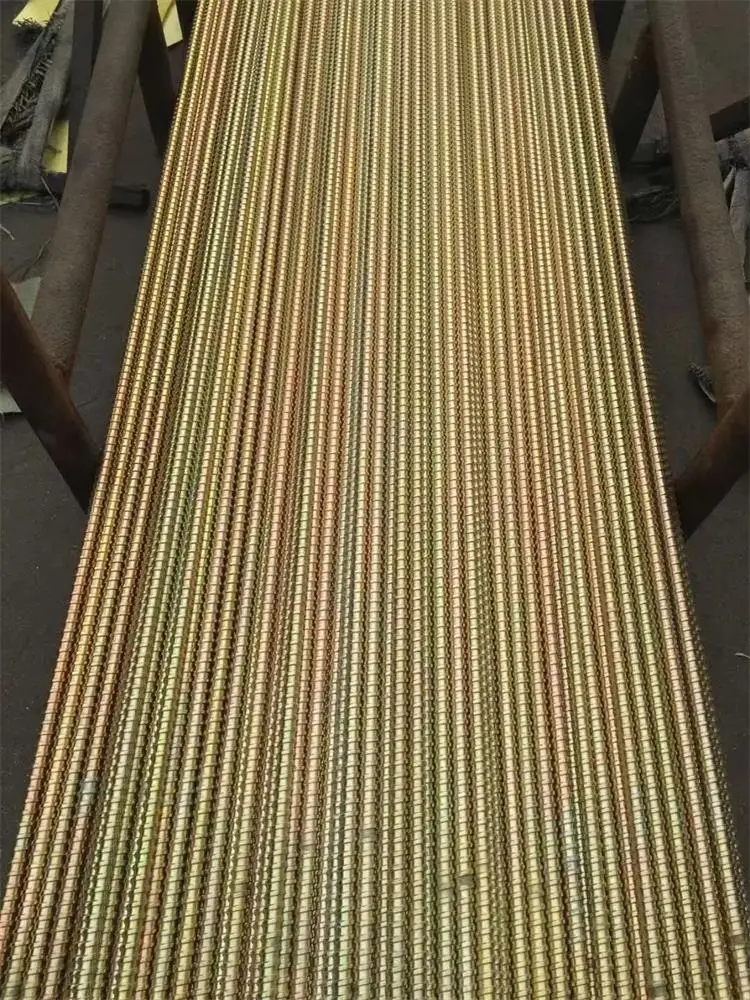 Formwork steel tie rod 16mm ,galvanized or natural color 12mm tie rod