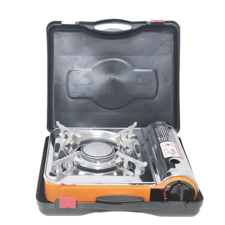 china factory travel camping hiking picnic bbq barbecue small portable cast iron gas stove