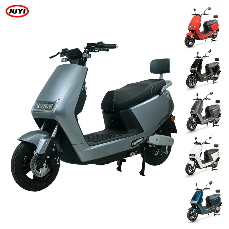 Custom Service lithium battery e moped two wheel 45km/h Electric Scooter bike motorcycles With Hydraulic Shock Absorber