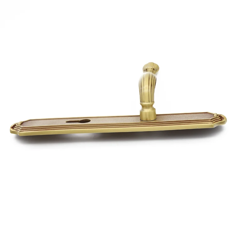 RTS High quality door lock handle long handle for entrance doors exterior front door hardware