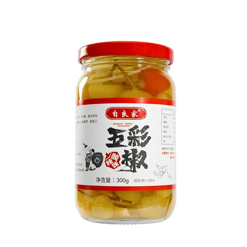 Wholesale export of large quantities of canned spicy pickles pepper at high quality, best price