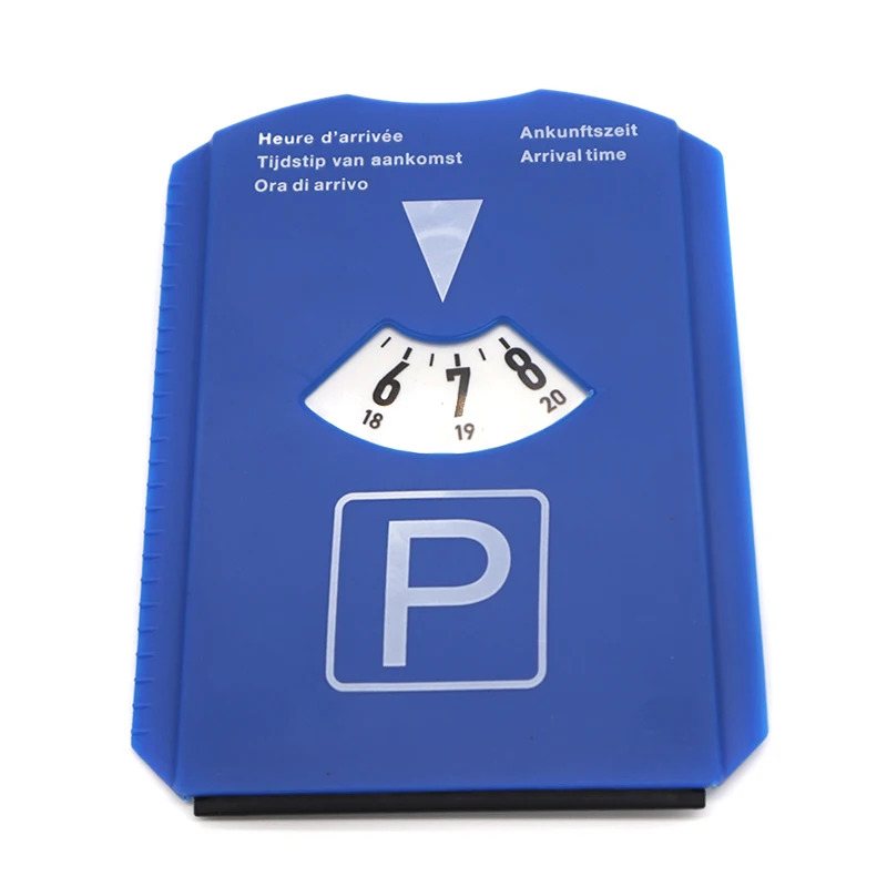 Горячая Распродажа с измерителем глубины протектора шины пластиковый автомобильный скребок для льда парковочный диск часы