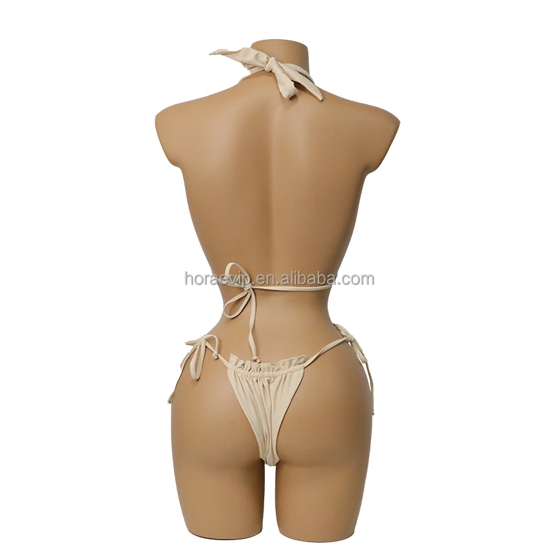 S642 OEM ODM Printed Swimsuit Set Diamond Crystal Bikini Triangle Bathing Suit Rhinestone Swimwear