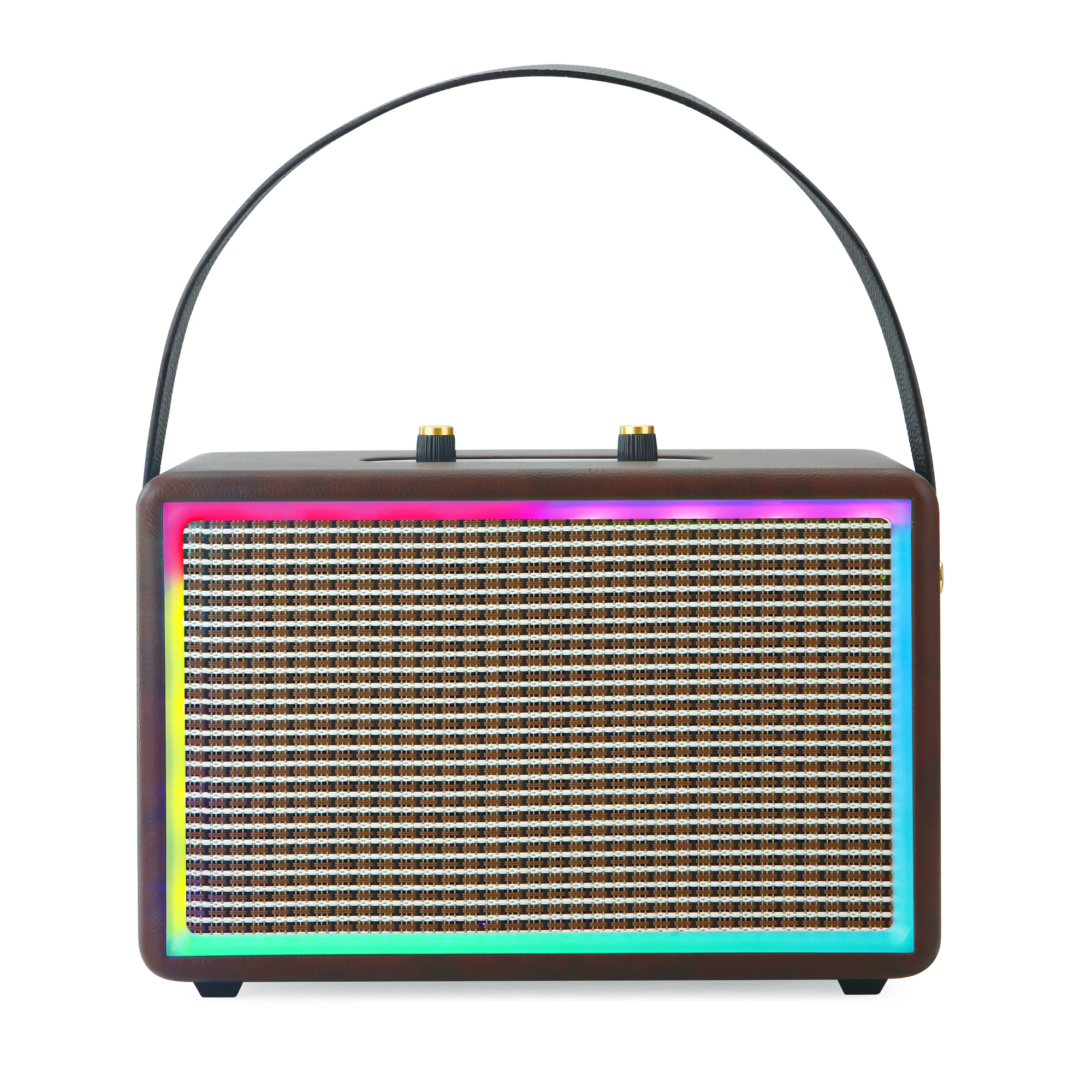 Factory Karaoke speaker super bass portable wooden music player comedor portable subwoofer caixa de som speaker partybox bafle