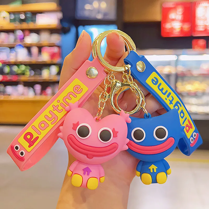 Bobby Keychain Sausage Monster Pendant Car Bag Keychain