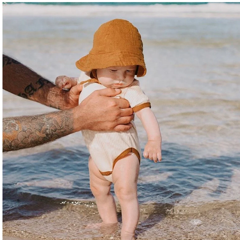 Bodysuit Baby Girl Wears Onesies Rompers Wholesale Knit Cotton Newborn Baby Summer Boy Clothes 1-3 Years