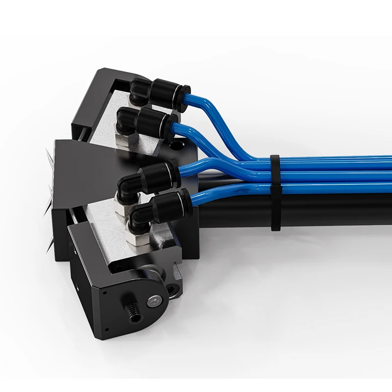 Pneumatic Needle Clamp Needle Cylinder Sponge Non-woven Fabric Grasp Air Claw Out Mechanism Robot Gripper