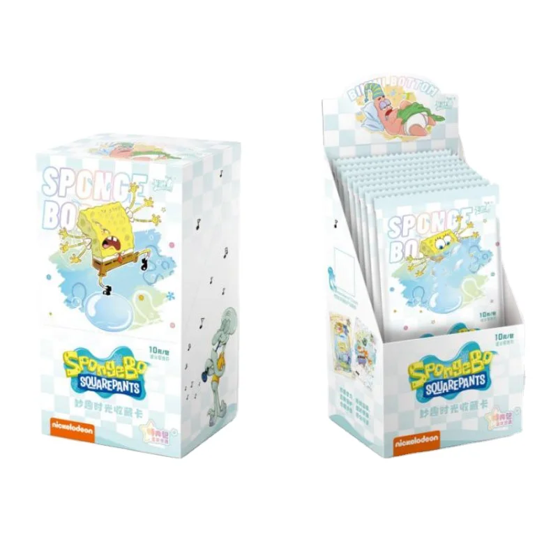 google KAYOU collection SpongeBobs card Patrick Star Squidward Mr.Krabs SquarePant Laser Ticket Card