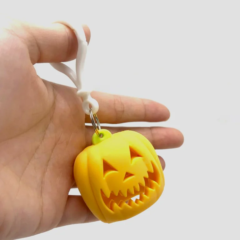 Wholesale Custom 3D PVC Keychain For Halloween Festival Souvenirs