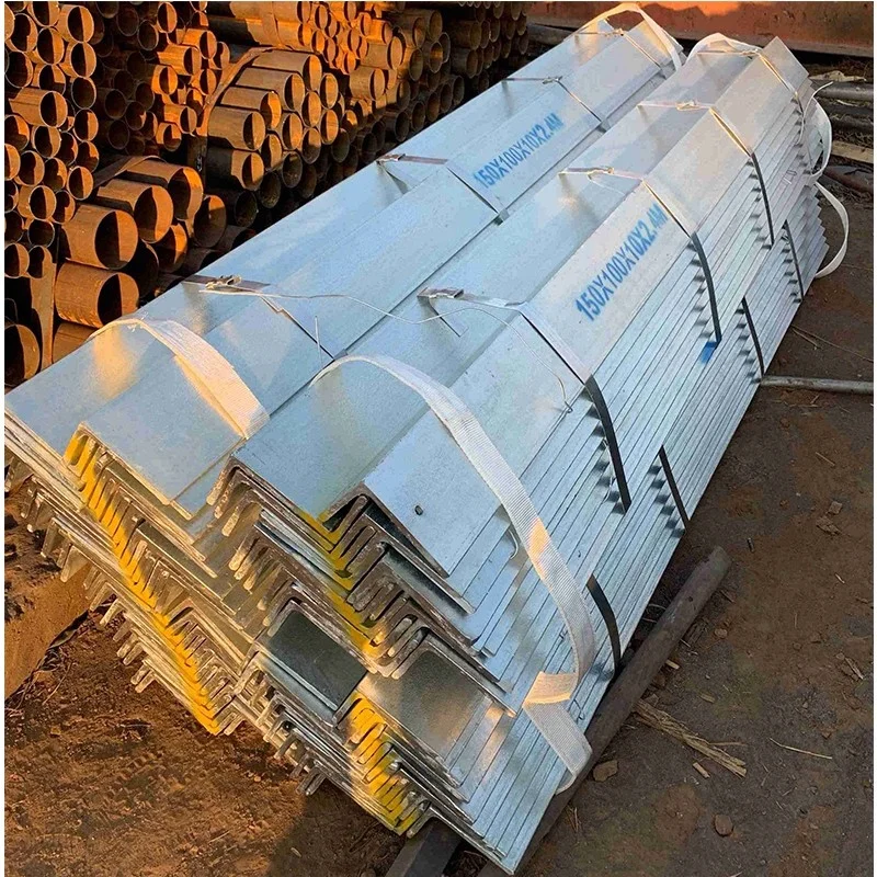 
Factory price A283 100x100x5 hot dip galvanized steel angle lintel for construction 