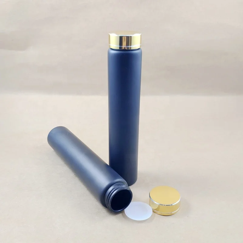 Wholesale Quantity Custom Glass Wine Tube/Whiskey Wine Bottle/Black Wine Tube for Liquid Whiskey Wine&Vodka Wine Packing