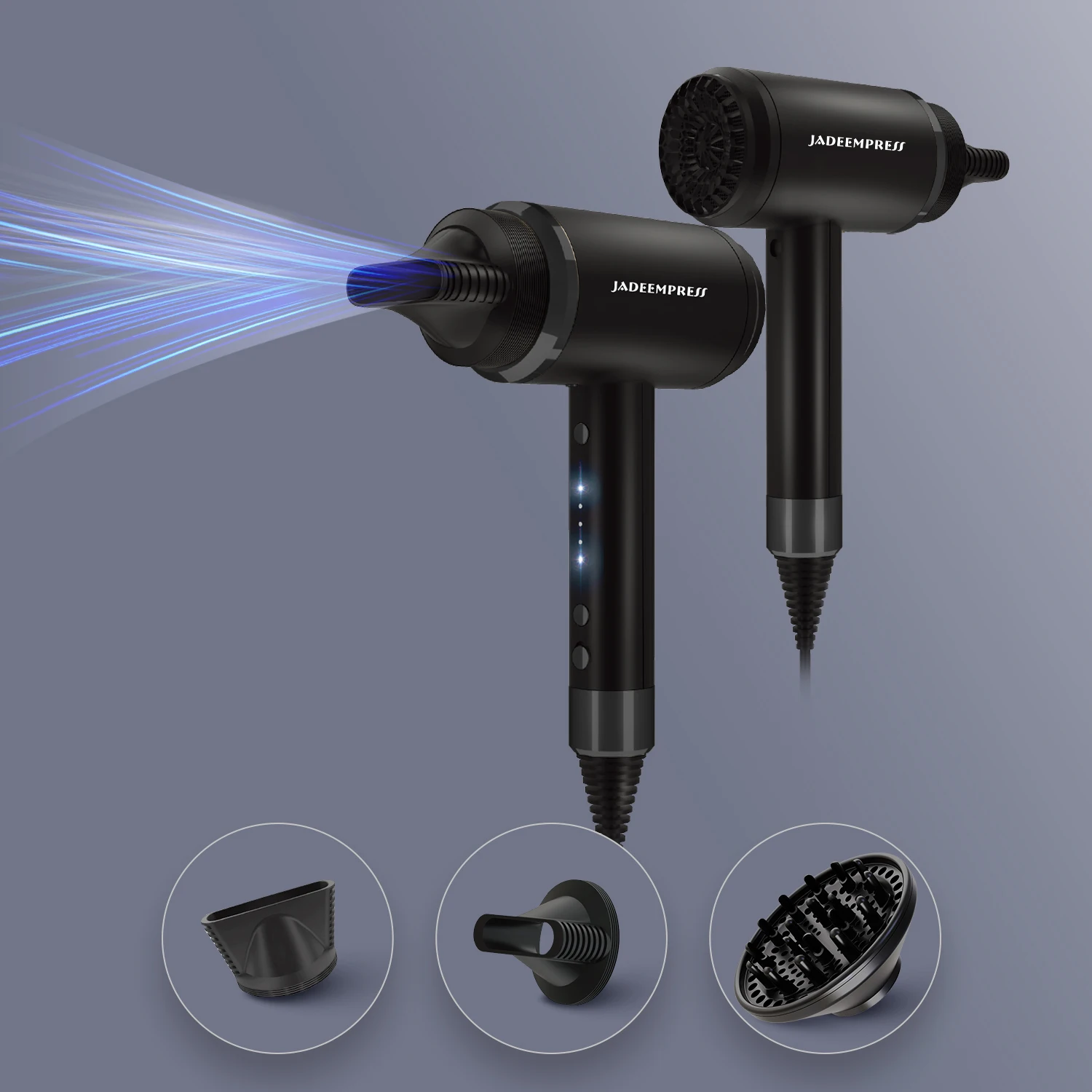 Jadeempress Professional Hair Dryer Nagative Iron Hair Dryer EPS6800 Fashionable