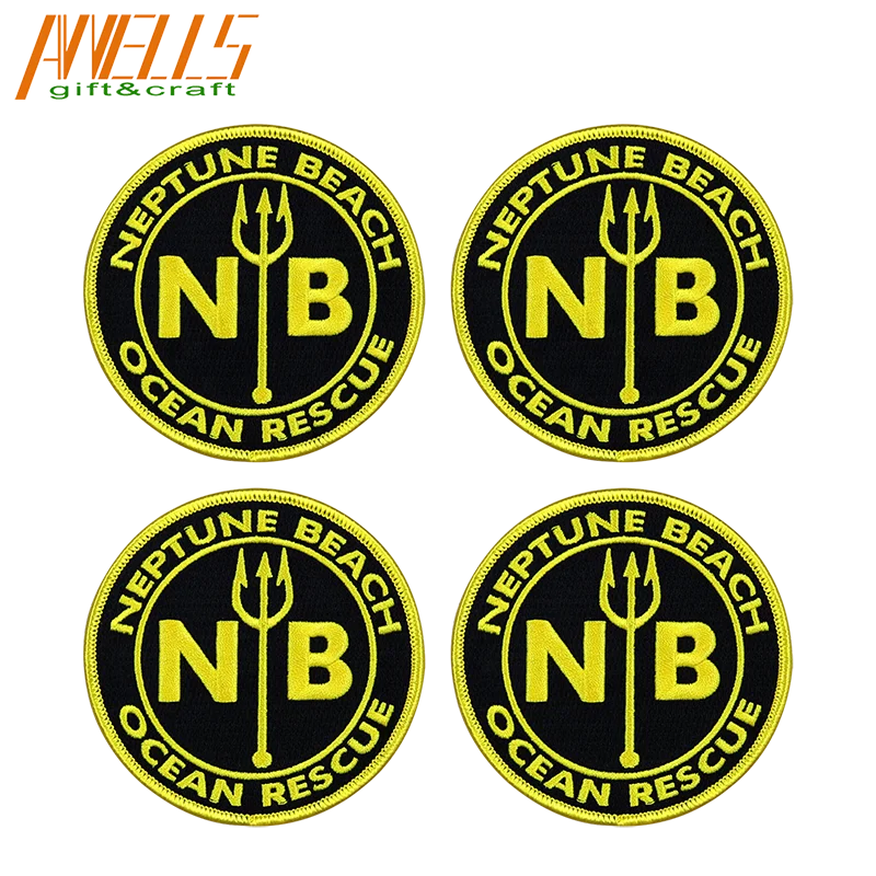 Patch Embroidered Applique Badge Iron On Sew On Emblem