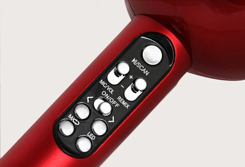 handheld  portable Microphone  Professional Speaker Mic music  Player for all smart phones with supporting TF card and U disk