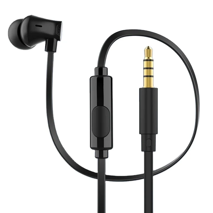 Earphones Noise Isolating In-Ear Headsets with  HiFi Stereo Powerful Bass 3.5mm Interface and with Microphone Wired Earbuds