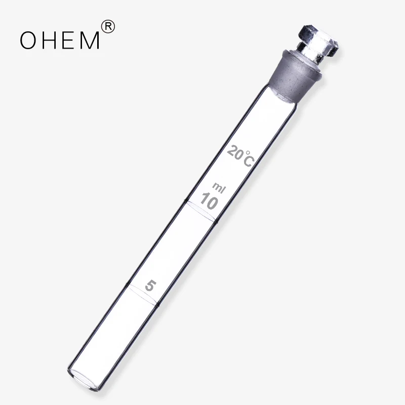 High Quality thin test tube 10ml High transparency Glass Colorimetric Tube