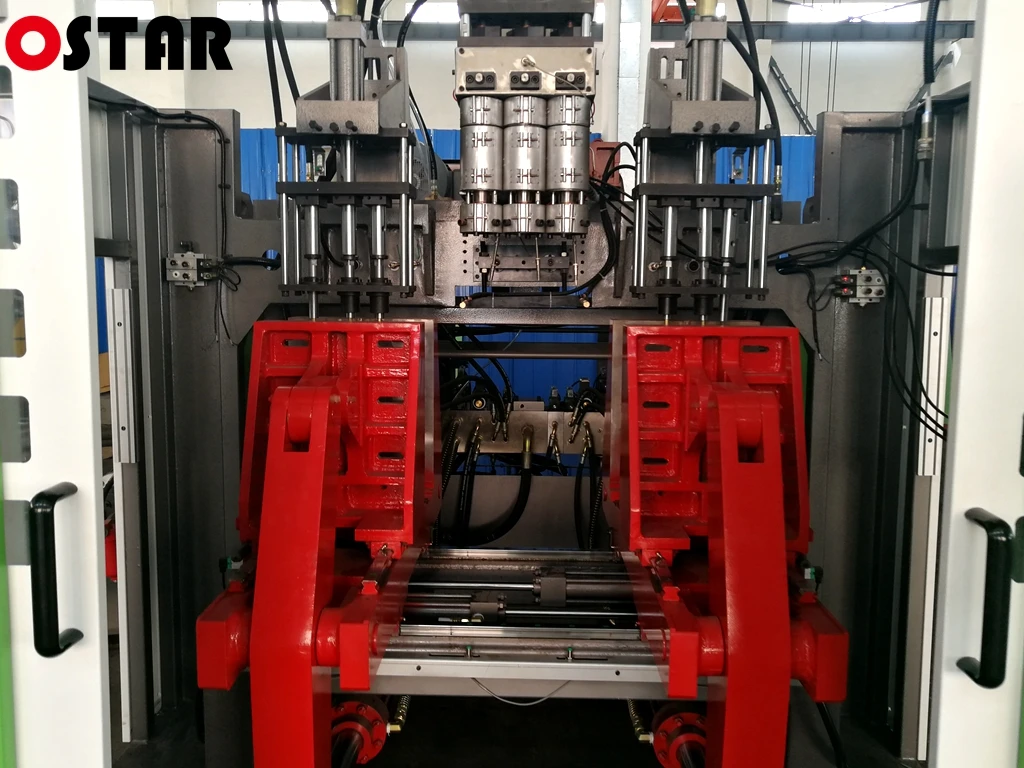 good priceplastic 1liter 4 L 5l visible view strip lubrication engine oil bottle making extrusion blowing blow moulding machine