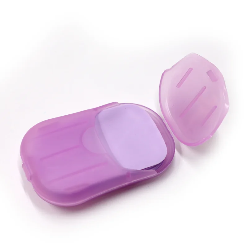 Portable Soluble Disinfecting Skin Care Soap Paper