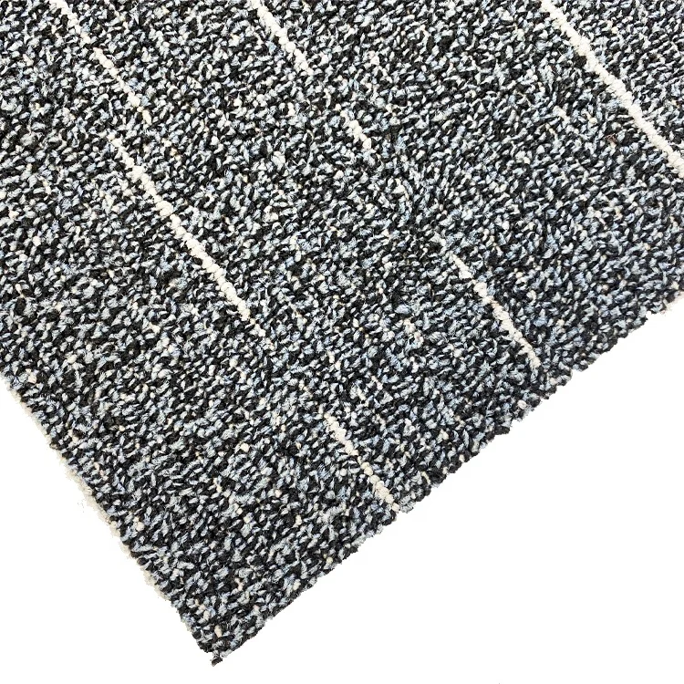 Factory Price 50*50 Tile Carpet 100% BCFPP Material PVC Backing Noise Proof Fire Resistant Office Floor Carpet