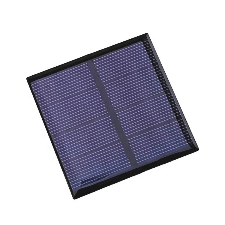 ZW-6565-2V Strong Durable 2V 400mA Poly 0.8W Mini Epoxy Resin Encapsulation Solar Panel