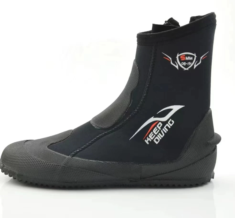 Wholesale Custom Logo Safety Deep Sea Diving Reef Shoes Neoprene Scuba Boots for Spearfishing Swimming Sailing