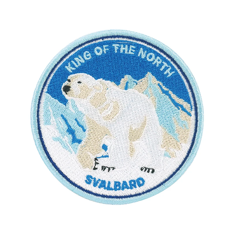 Animal Embroidered Patches Iron Latest Design Cute on Large Big Embroidery Patch Fabric 3D Customized 100pieces Per Bag 1000pc