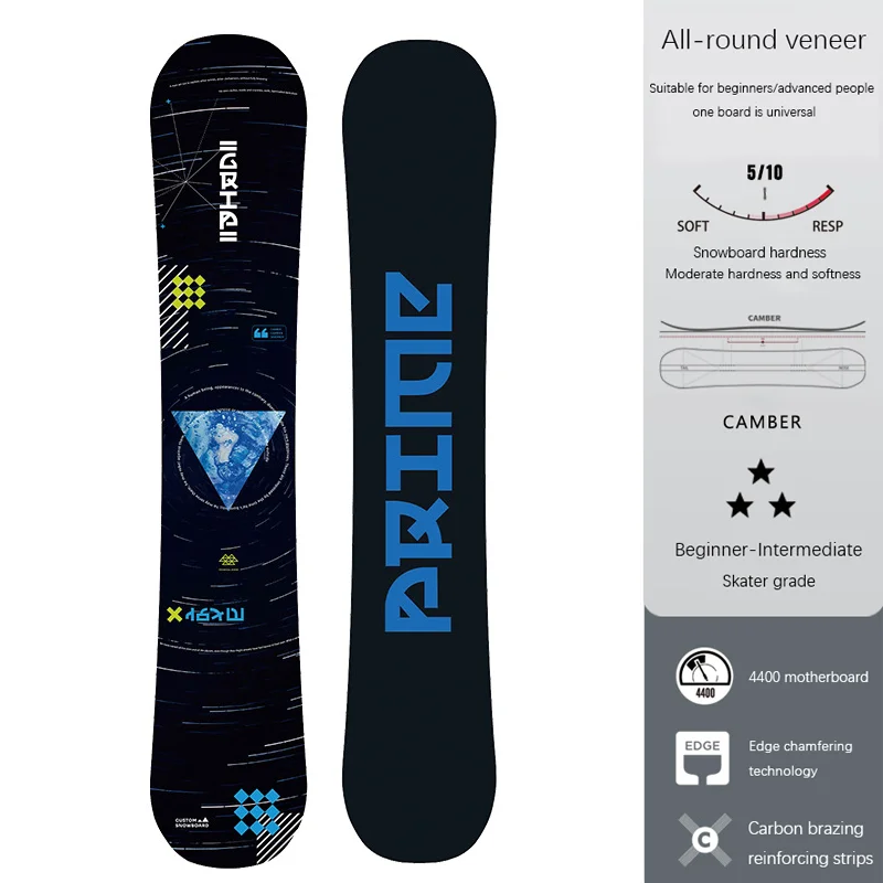Customized Professional Export Snowboard Ski Resort Equipment Single Board Double Board Snowboard