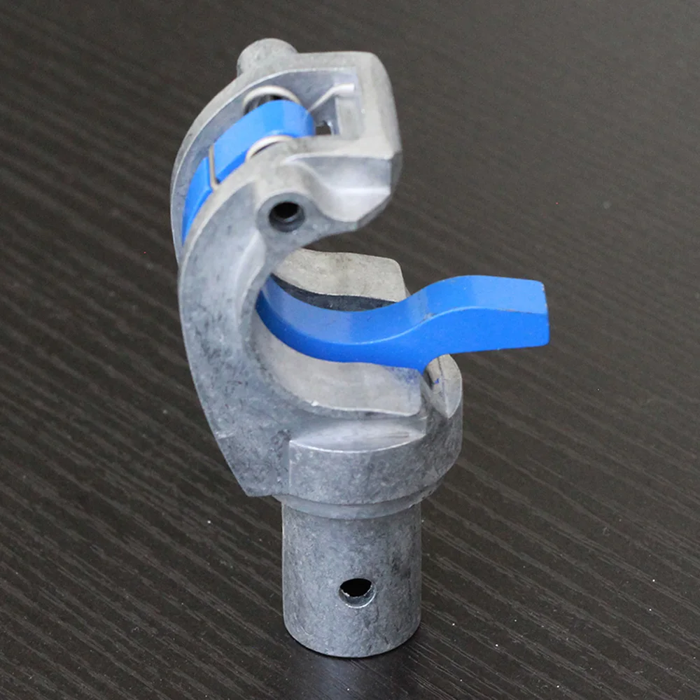 6m aluminium scaffolding narrow tower scaffolding aluminium pipe 38mm hook clamp aluminium scaffolding for rental
