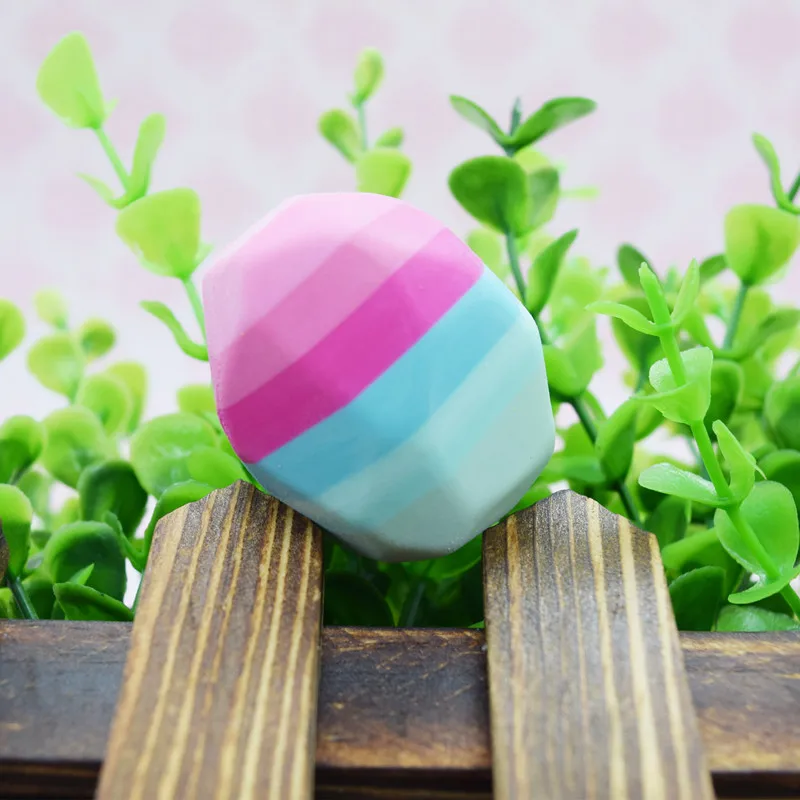 Promotional Events School Supplies Wholesale  Creative Stone-Shaped TPR Erasers