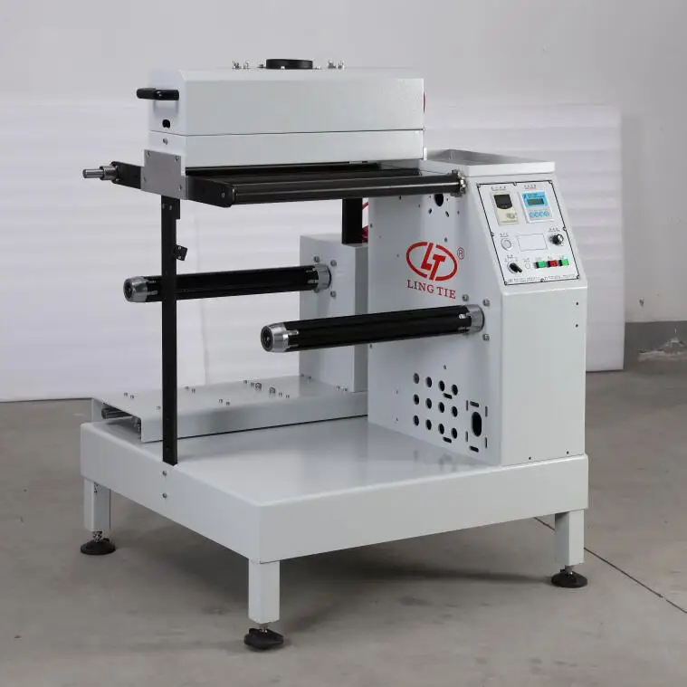 Film Paper Label Roll Automatic Slitter Rewinder